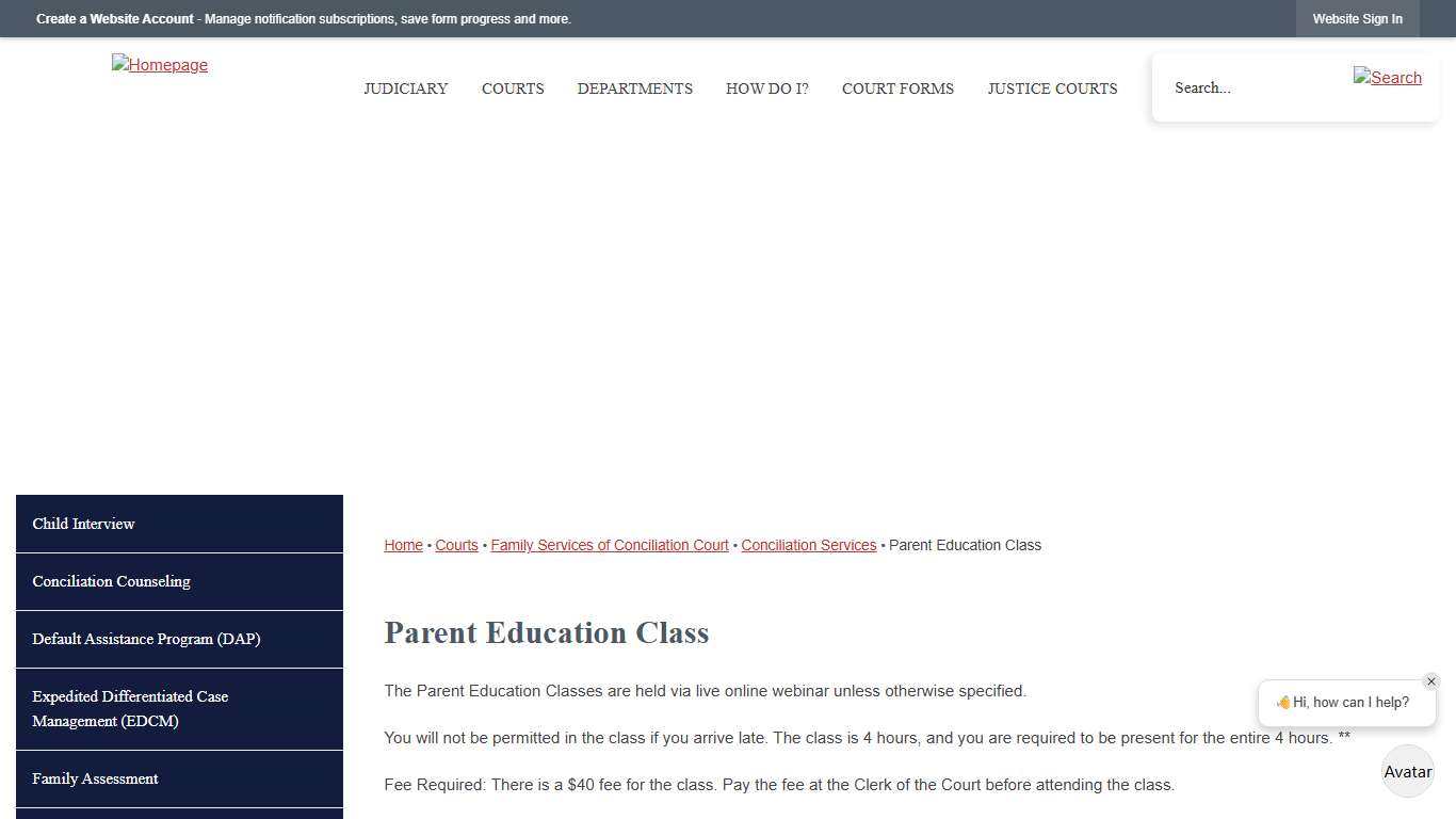 Parent Education Class | Pinal County Superior Court, AZ